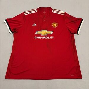 Manchester United Alexis Sanchez Home Jersey 3XL Red Soccer Football 2017/2018